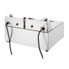Friteuse Électrique Double Avec Minuterie - 2 X 5 L - Buffalo