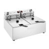 Friteuse Électrique Double Avec Minuterie - 2 X 5 L - Buffalo