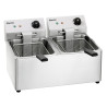 Elektrische Profi-Fritteuse SNACK IV 2x8 L