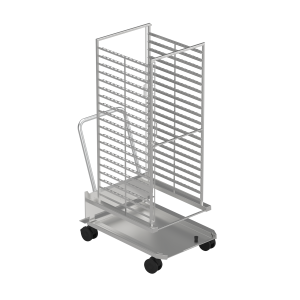 Tablettwagen mit Führungen - Mychef GN 2/1