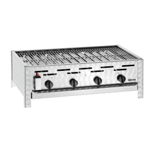 Grill de Table - Combiné à Gaz - 4 Brûleurs - Bartscher