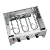 Tischgrill - Gas-Kombination Glatte Platte - Bartscher