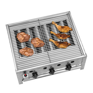 Außen-Tischgrill - Gas-Kombination - Bartscher