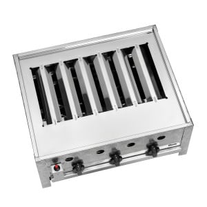 Außen-Tischgrill - Gas-Kombination