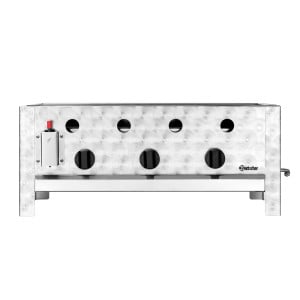 Außen-Tischgrill - Gas-Kombination