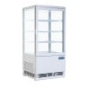 White Refrigerated Display Case Series C - 68 L - Polar