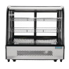 Vitrine Réfrigérée de Comptoir Noire - 120 L - Polar