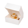 Witte Kartonnen Gebaksdoos - 29 x 29 cm - Set van 50 - FourniResto