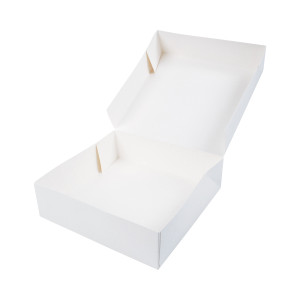 Witte Kartonnen Gebaksdoos - 29 x 29 cm - Set van 25 - FourniResto