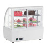 Witte Koelvitrine voor Toonbank - 2 Planken - 100 L - Polar