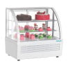 Witte Koelvitrine voor Toonbank - 2 Schappen - 100 L - Polar