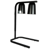 Lampe Deux Chauffante Noir - 500 W