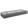 Congélateur Bahut Gris pour Supermarché - 630 L