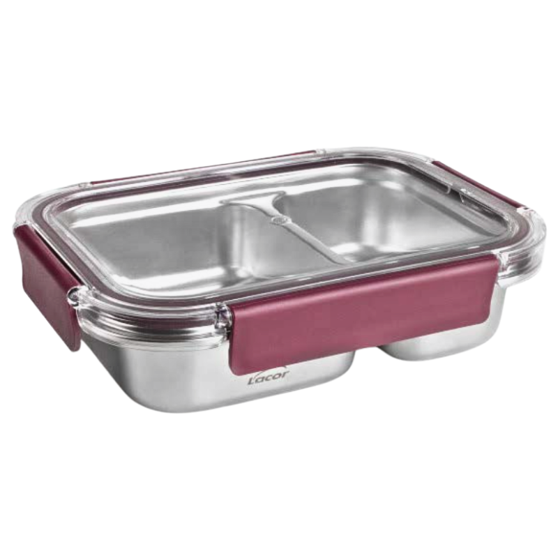 Edelstahlbox mit Plastikdeckel AS TwoGo