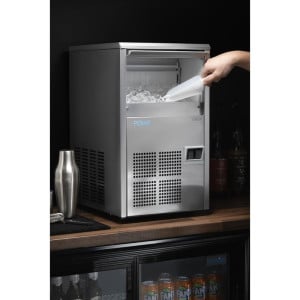 IJsblokjesmachine met sproeisysteem - 21kg / 24u - Polar