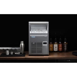 IJsblokjesmachine met sproeisysteem - 21kg / 24u - Polar