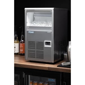 IJsblokjesmachine met sproeisysteem - 21kg / 24u - Polar