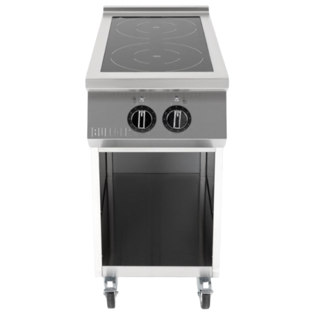 Inductiekookplaat met 2 Kookzones met Onderbouw