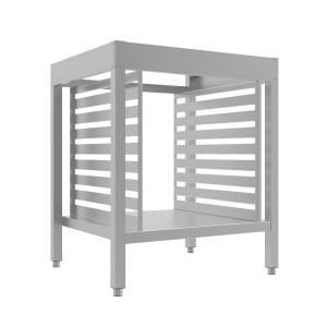 Ondersteuning met geleiders 600 x 400 - 5 niveaus voor gasoven iBake en Bake Master 10 - Mychef