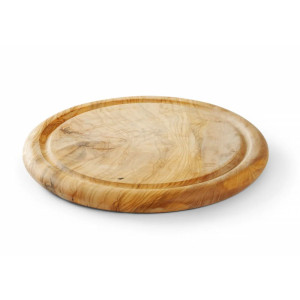 Serveerplank Olijfhout - Ø 260 mm - HENDI