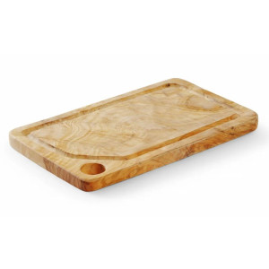 Serveerplank Olijfhout - 335 x 205 mm - HENDI