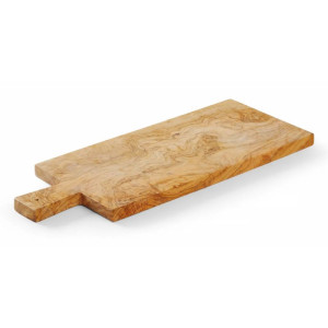Servierbrett aus Olivenholz - 480 x 190 mm - HENDI