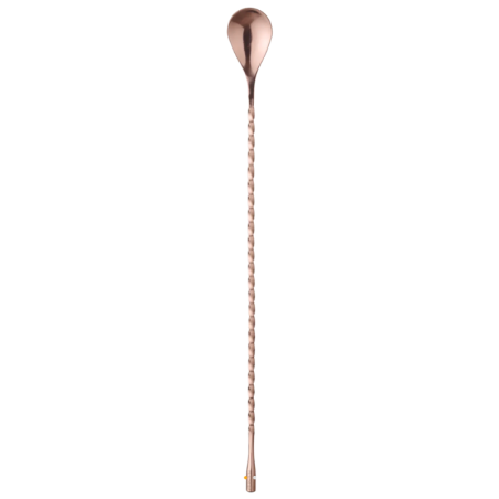 Koperen Cocktaillepel - L 385 mm