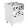 Elektrische Kookplaat op Convectieoven GN 1/1 600 - Buffalo