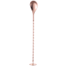 Cocktaillepel met Koperen Stamper - 280 mm