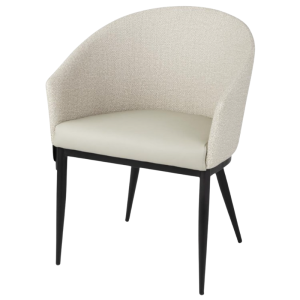 Meridian Sessel in Ecru - Set von 2