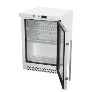 Mini-Kühlschrank mit Glastür 170 L 0/+8 °C - Dynasteel