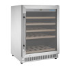 Wijnkoeler Onderbouw RVS - 118 L