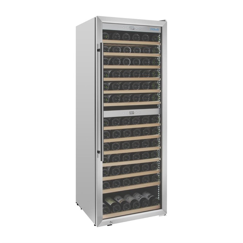 Cave à Vin Bi-Zone Inox - 320 L Cave à Vin Bi-Zone Inox - 320 L