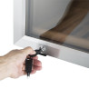 Bi-Zonen-Weinkeller Serie G Inox 450L