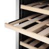 Cave à Vin Bi-Zone Série G Inox 450L