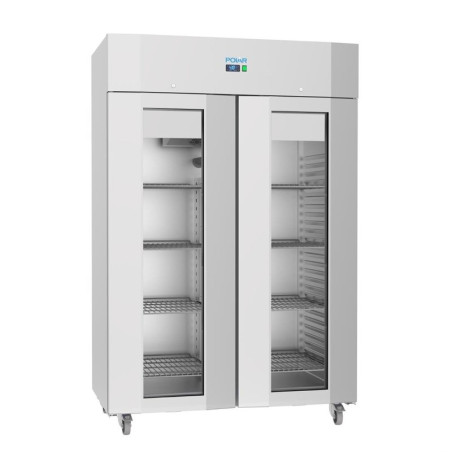Positieve Koelvitrine 2 Deuren Serie U 1400L - Polar