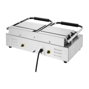 Geribbelde/Vlakke Dubbelcontactgrill - Buffalo