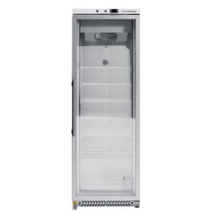 Vrieskast 400 L Glazen Deur Geventileerde Koeling -18/-22°C