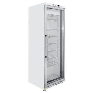 Vrieskast 400 L Glazen Deur Geventileerde Koeling -18/-22°C