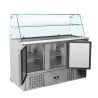 Saladette Koelkast 3 Deuren - 368 L - Dynasteel