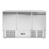 Compacte Koelwerkbank GN 1/1 Positief 3 Deuren