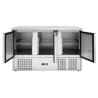 Compacte Koelwerkbank GN 1/1 Positief 3 Deuren