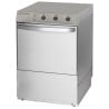 Professional Dishwasher with Rinse Aid and Detergent Dispenser - 40 x 40 cm - Dynasteel