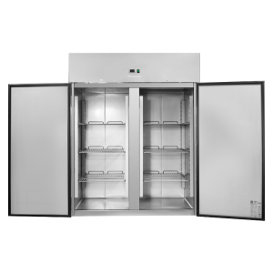 Edelstahl-Kühlschrank Positiv GN 2/1 - 1400 L - Dynasteel