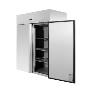Positieve Koelkastkast 1400 L RVS GN 2/1 – 2 Deuren