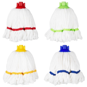 Microfiber Mop Head with Yellow Band - 0.15 kg