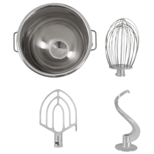 Digital Planetary Mixer Beater Aluminum and Stainless Steel - 30 L