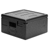 Isotherme EPP-container voor 4 pizza's - 22 L