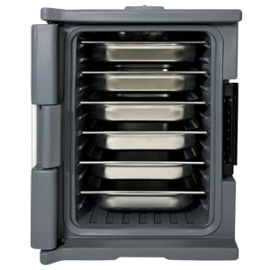 Isothermer GN-Behälter mit Frontbeladung Thermo-Box 600 LDPE