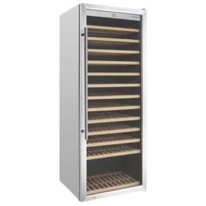 Stainless Steel Wine Cellar - 118 bottles